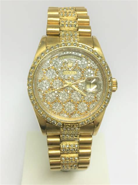 gouden rolex met diamanten|rolex van goud.